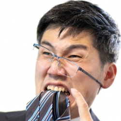 悔しがる父親吹き出し用