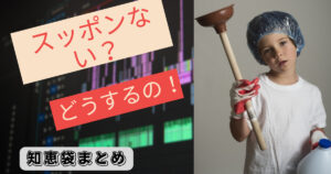 トイレ詰まった時にスッポンがない！皆の意見を紹介【知恵袋まとめ】