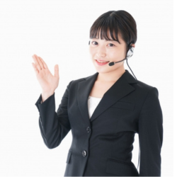 タクシーについて回答女性