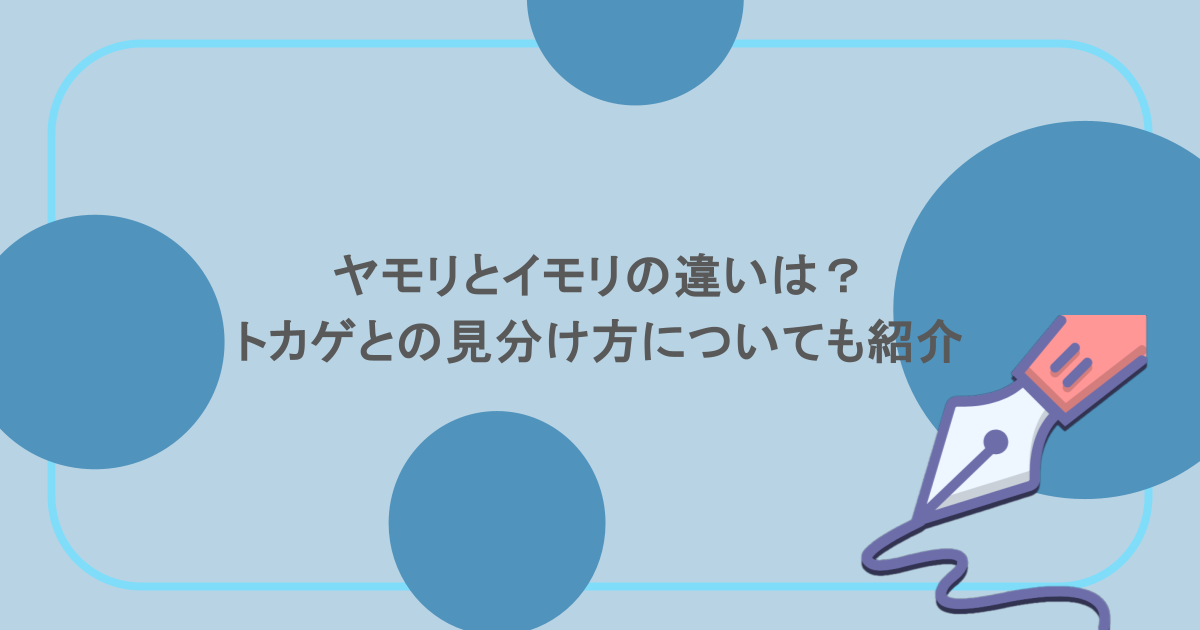 ヤモリとイモリの違いは？トカゲとの見分け方についても紹介